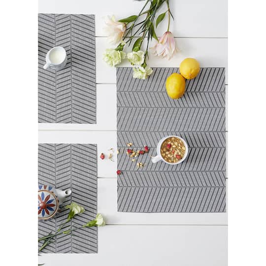 DII® Textured Twill Weave Placemats
